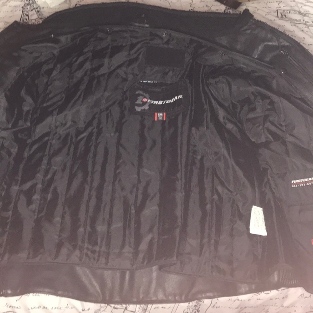 Motorcycle REAL LEATHER two-jacket